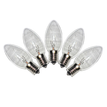 HOLIDAY BRIGHT LIGHTS BULB TRANSP C9 CLR 25PK BU25C9-TCLA